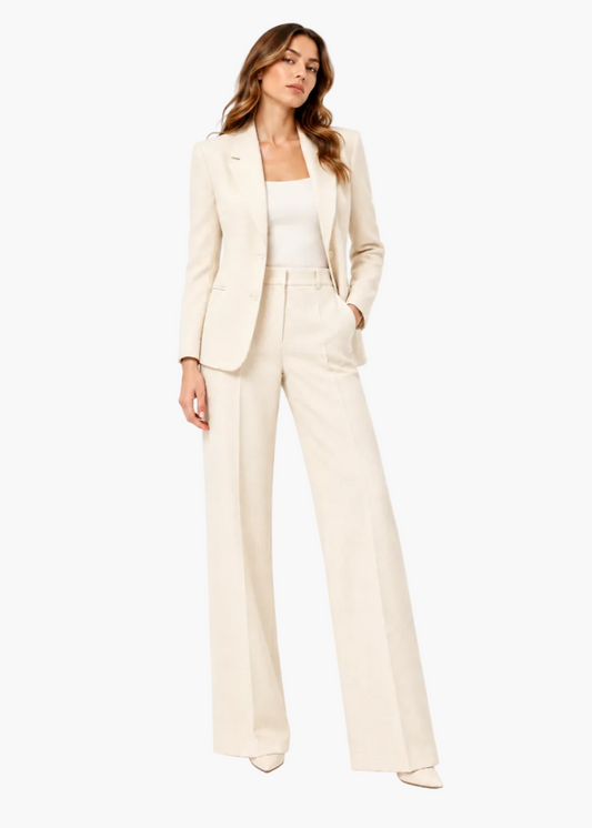 High-waisted palazzo pants | Icona