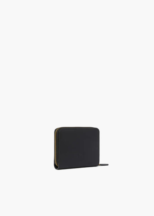 PINKO PORTAFOGLIO QUADRATO ZIP-AROUND IN PELLE