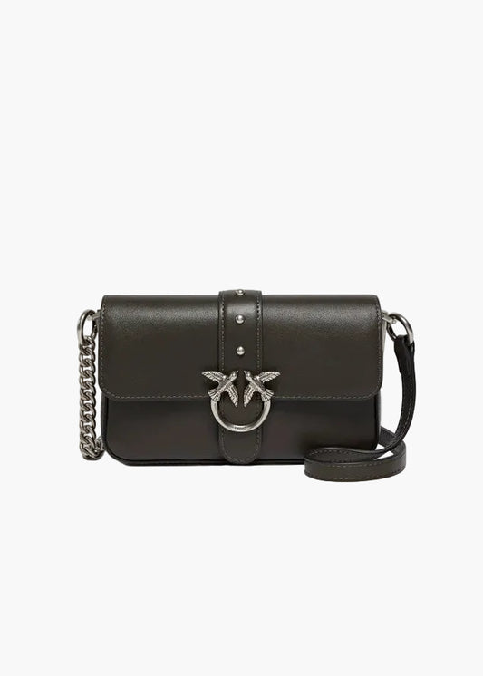 PINKO BORSA A SPALLA BABY LOVE BAG ONE SLOUCHY IN PELLE