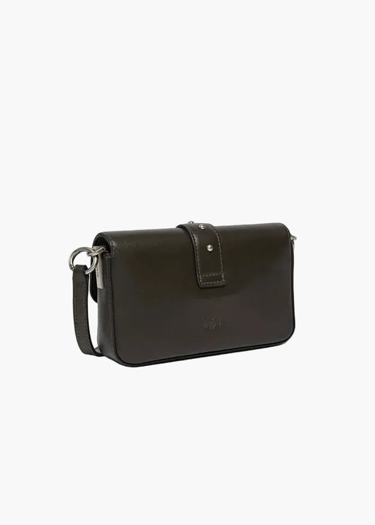 PINKO BORSA A SPALLA BABY LOVE BAG ONE SLOUCHY IN PELLE