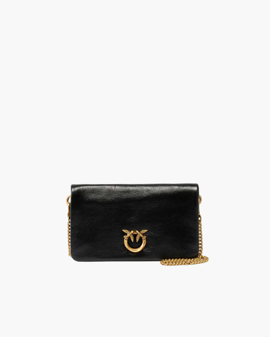 PINKO POCHETTE A TRACOLLA PICCOLA LOVE BAG IN PELLE