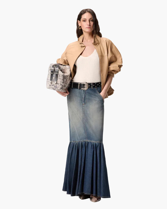 PINKO GIACCA BLOUSON IN NAPPA