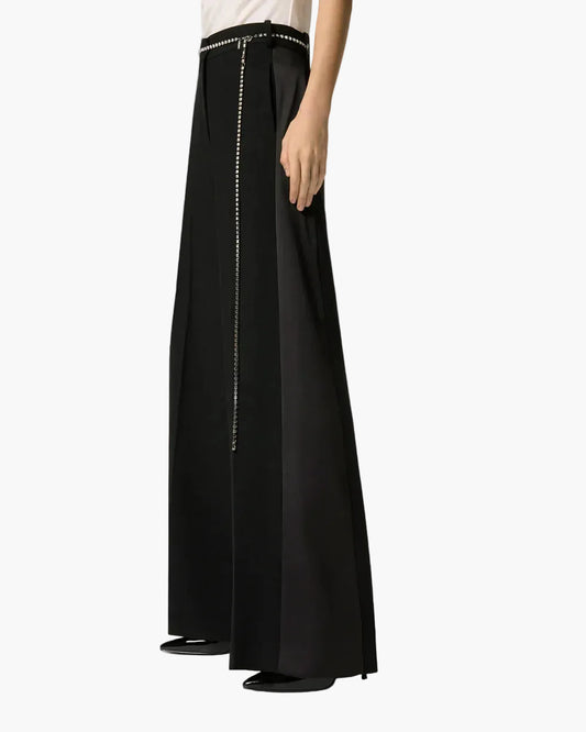 PINKO PANTALONE CEDRO CON CINTURA GIOIELLO