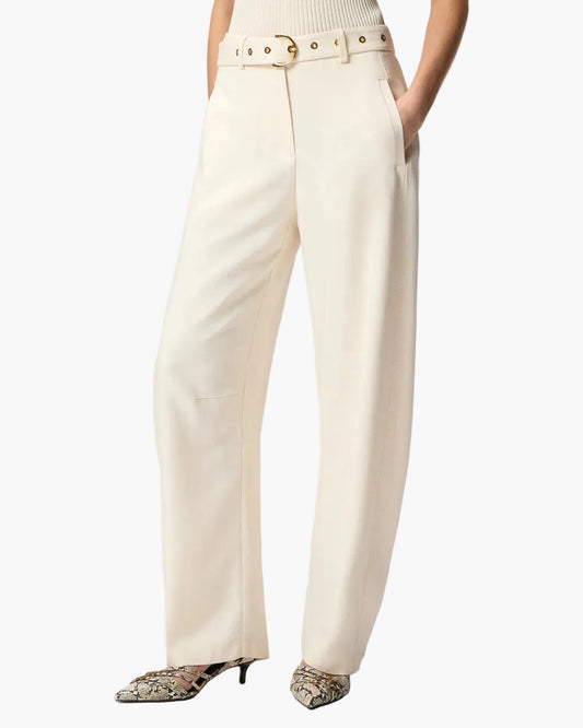 PINKO PANTALONE LEXY CON CINTURA