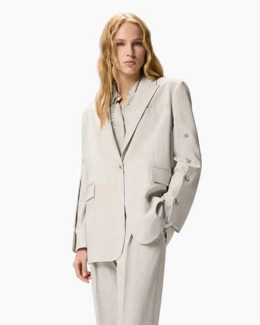 PINKO GIACCA GRACE FLUIDA CON SPACCHI