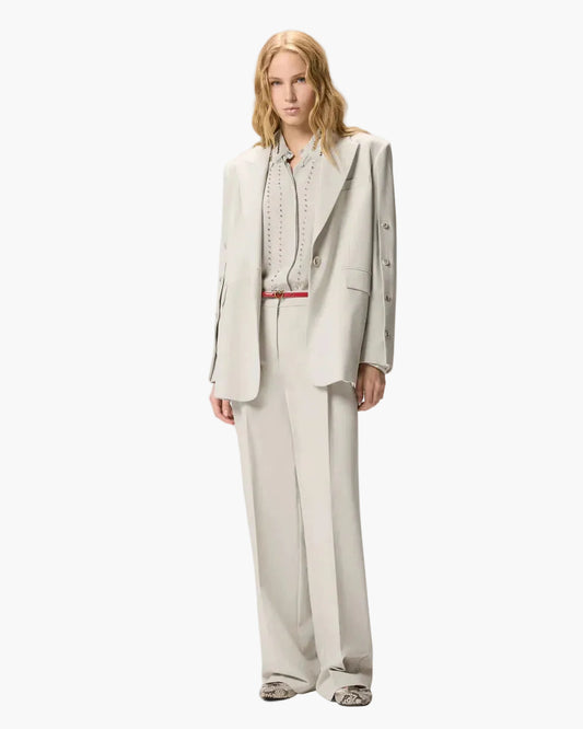 PINKO GIACCA GRACE FLUIDA CON SPACCHI