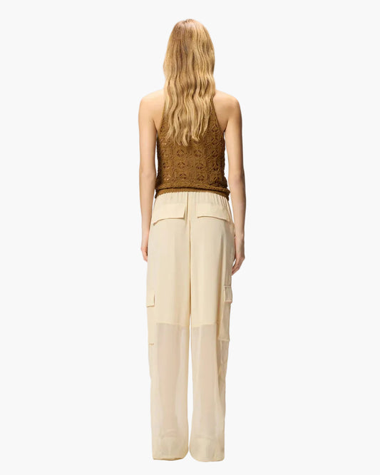 PANTALONE PINKO CASTEGGIO CON TASCHE CARGO