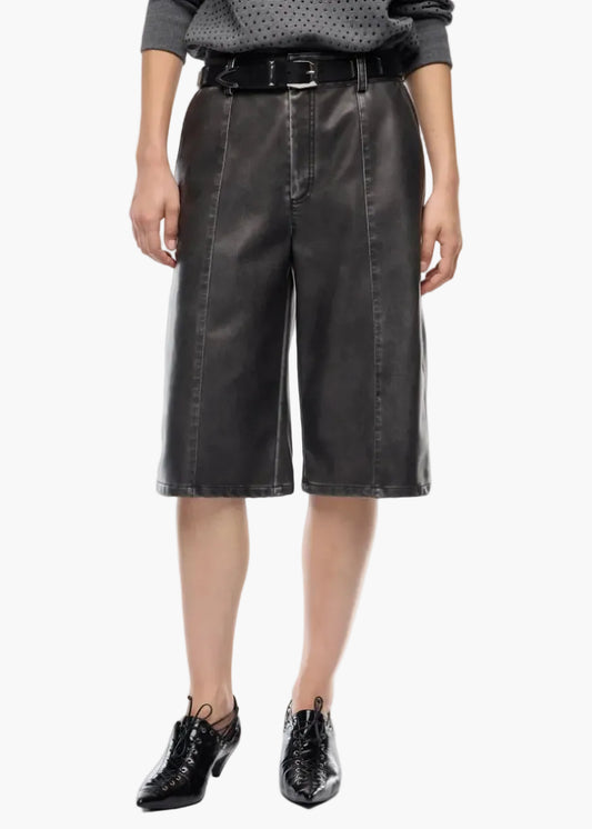 PINKO BERMUDA IN TELA EFFETTO VINTAGE