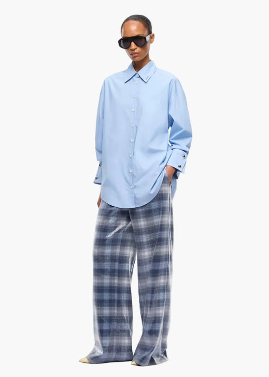PINKO CAMICIA IN COTONE QUIET IS THE NEW PUNK