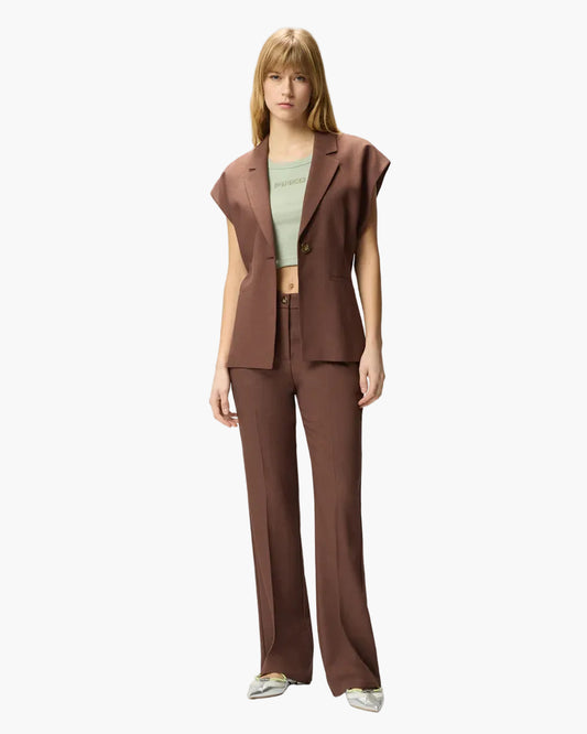 PINKO PANTALONI CON PIEGA STIRATA