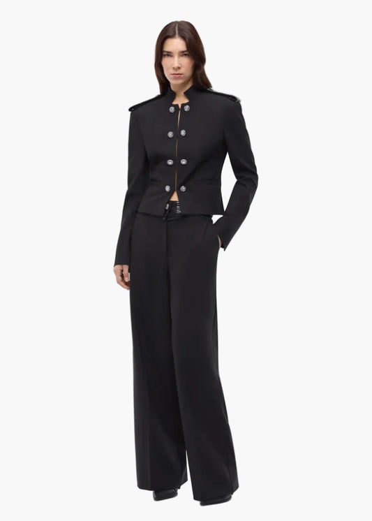 PINKO MINI GIACCA STILE CAVALLERIZZA CON DETTAGLI GIOIELLO