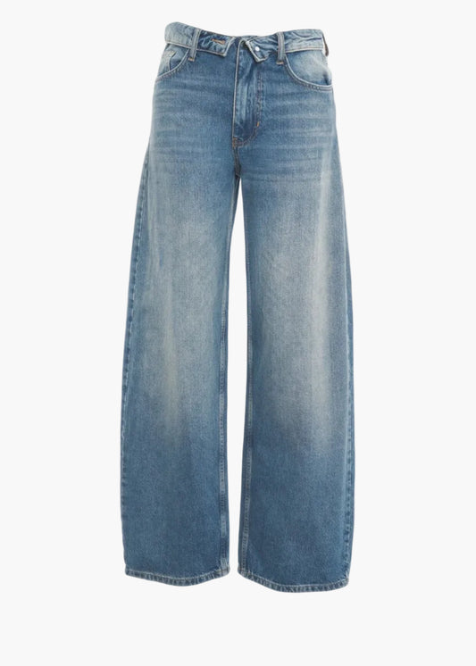 LIU·JO JEANS CON CINTURINO DECOSTRUITO