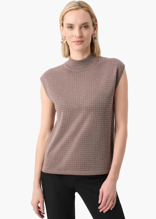 JOSEPH RIBKOFF TOP CON STRASS