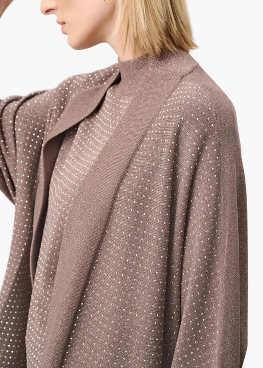 JOSEPH RIBKOFF CARDIGAN LUNGO CON STRASS
