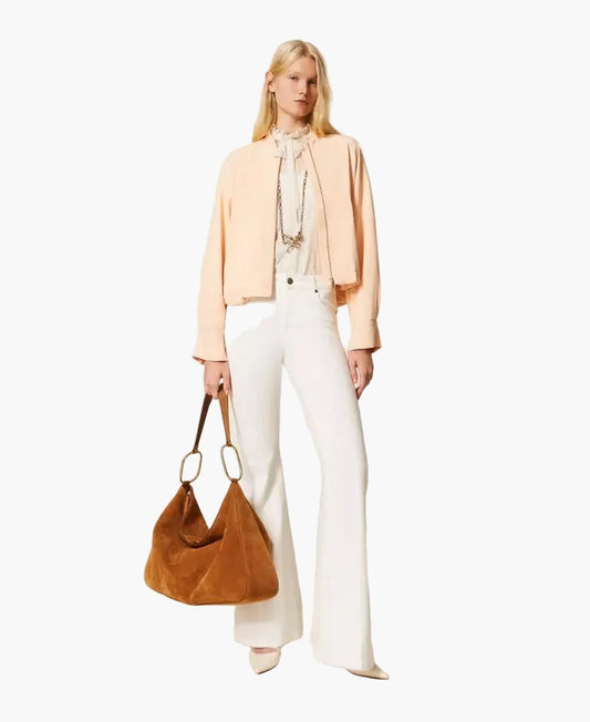 TWINSET BOMBER CON MANICHE A KIMONO