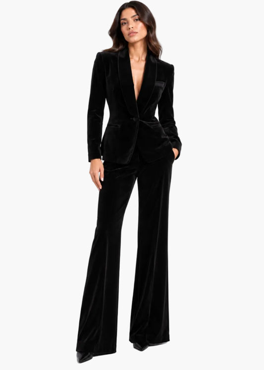 Tailleur in velluto | Carla Ruiz
