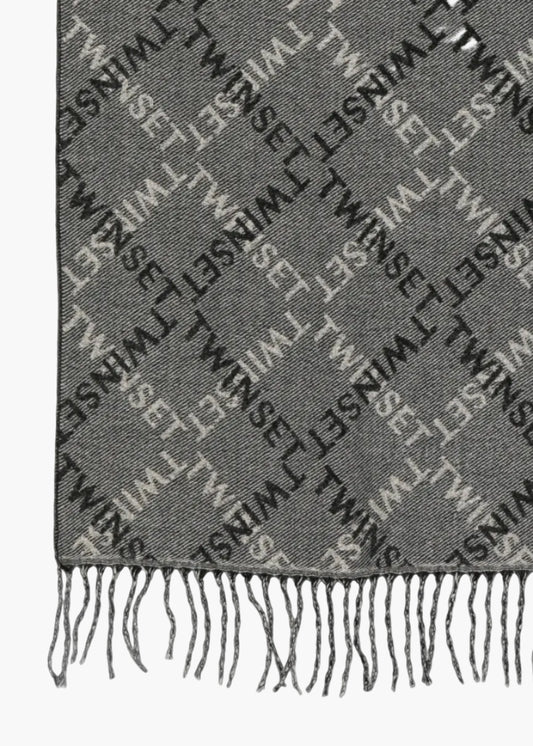 TWINSET SCIARPA CON FRANGE