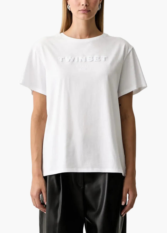 TWINSET T-SHIRT CON LOGO