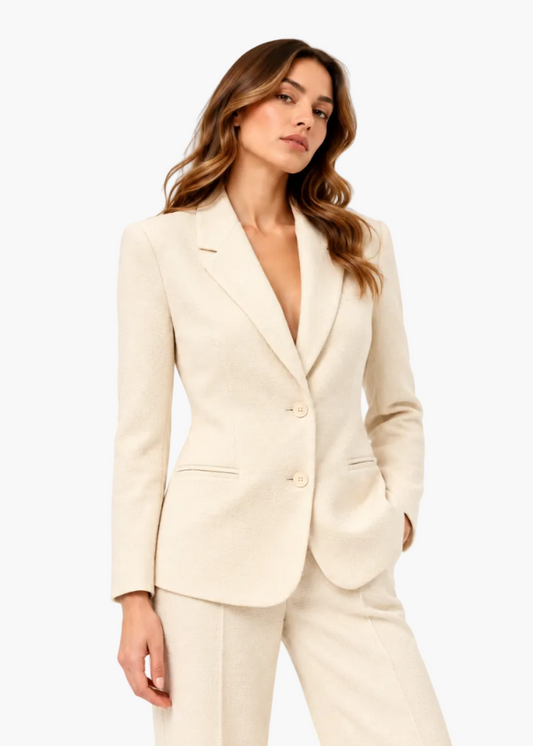 Giacca blazer monopetto con due bottoni | Icona