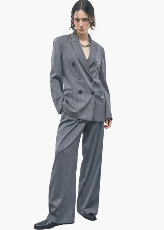 PATRIZIA PEPE TAILLEUR GIACCA + PANTALONE GESSATO