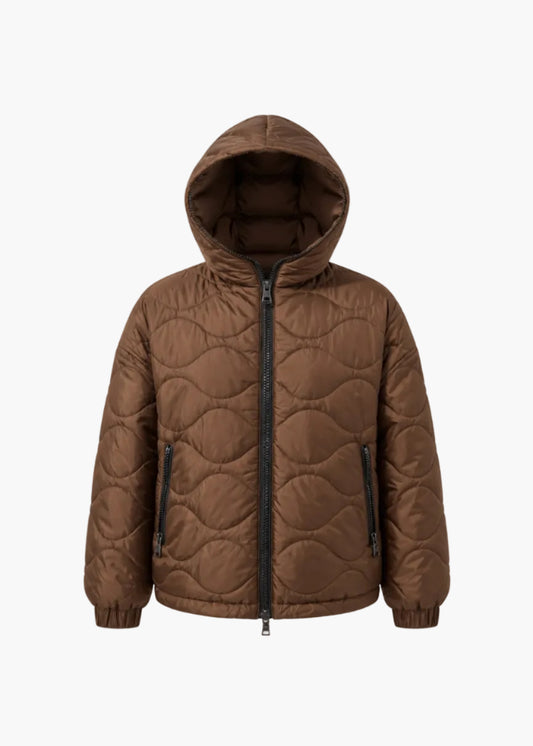 NO.1 COMO PIUMINO BORGO REVERSIBILE CON CAPPUCCIO