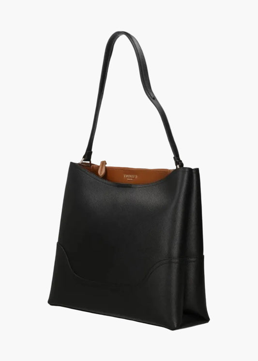 TWINSET BORSA A SECCHIELLO SFODERATA BICOLORE