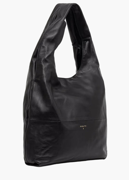 PATRIZIA PEPE BORSA HOBO IN PELLE