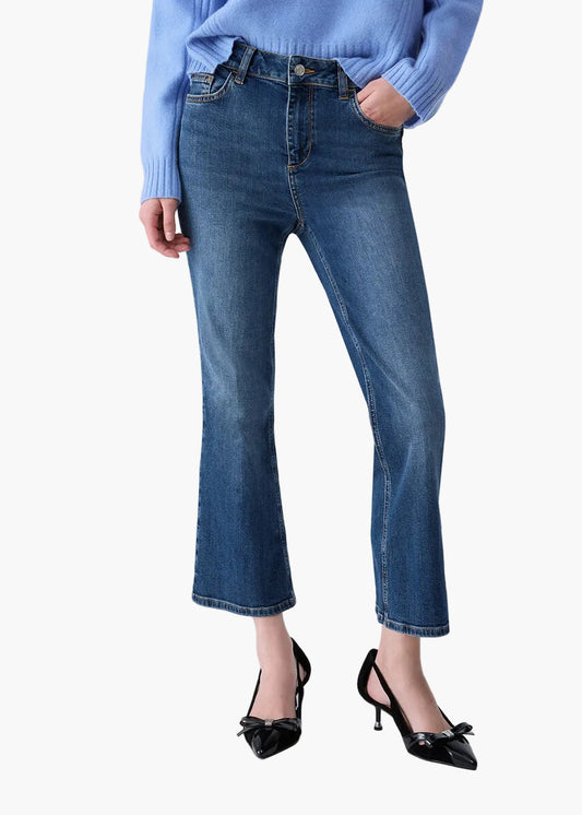 LIU·JO JEANS BOOTCUT CON STRASS