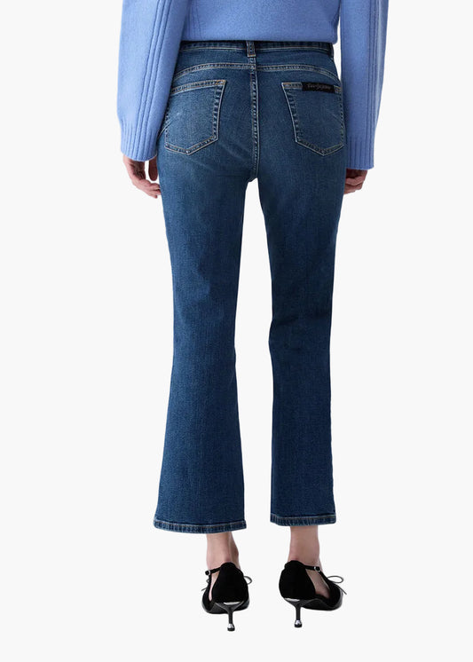 LIU·JO JEANS BOOTCUT CON STRASS