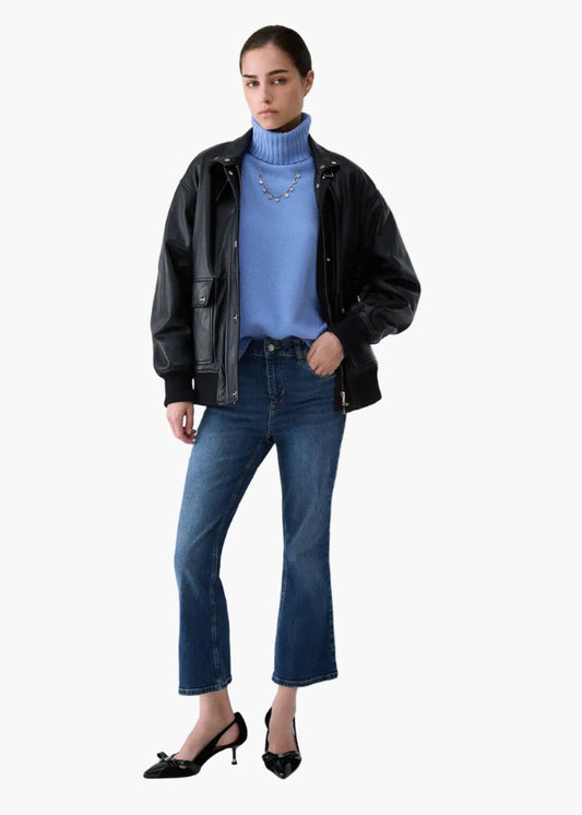 LIU·JO JEANS BOOTCUT CON STRASS