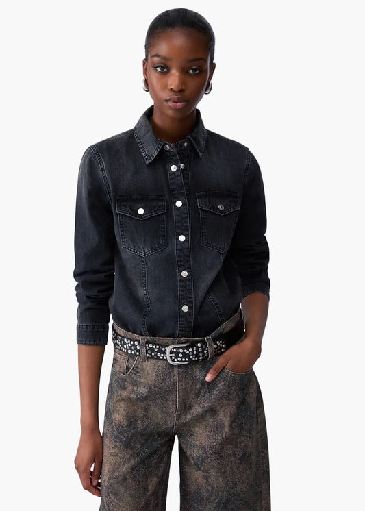 LIU·JO CAMICIA IN DENIM SLIM FIT