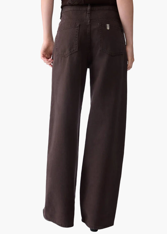 LIU·JO PANTALONE STRAIGHT CON CINTONE ASIMETRICO