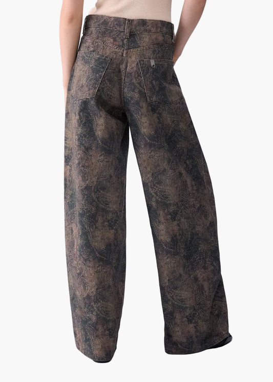 LIU·JO PANTALONI BOY CON STAMPA GLITTER