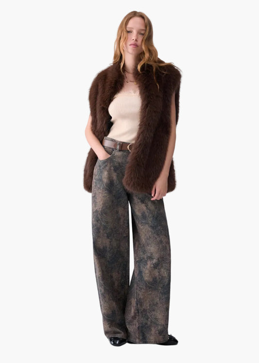 LIU·JO PANTALONI BOY CON STAMPA GLITTER