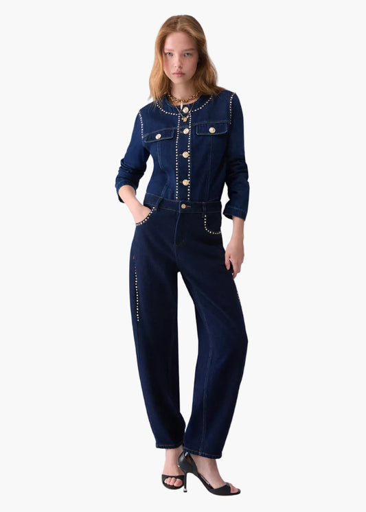 LIU·JO JEANS A VITA ALTA CON STRASS