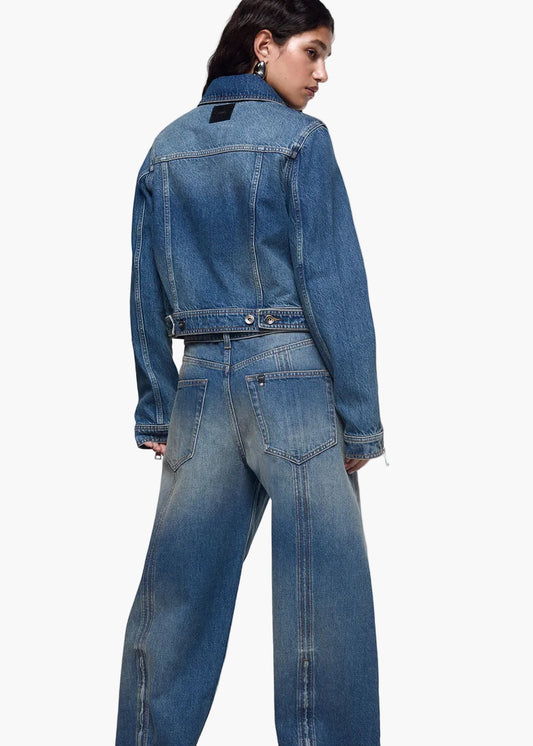 LIU·JO GIACCA IN DANIM CON ZIP