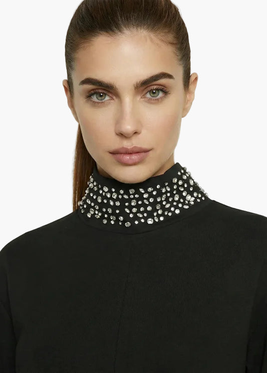 JIJIL ABITO CON COLLO IN STRASS