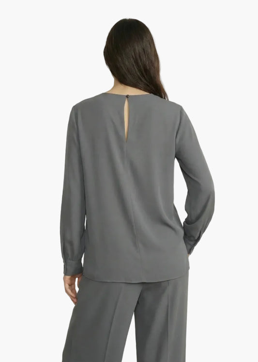 JIJIL BLUSA CON DRAPPEGGIO E POLSINI