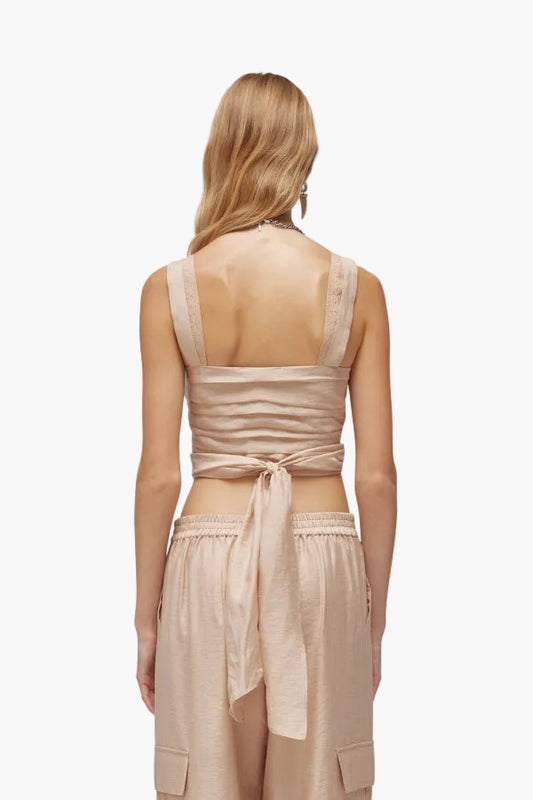 BLUGIRL TOP IN LYOCELL E PIZZO