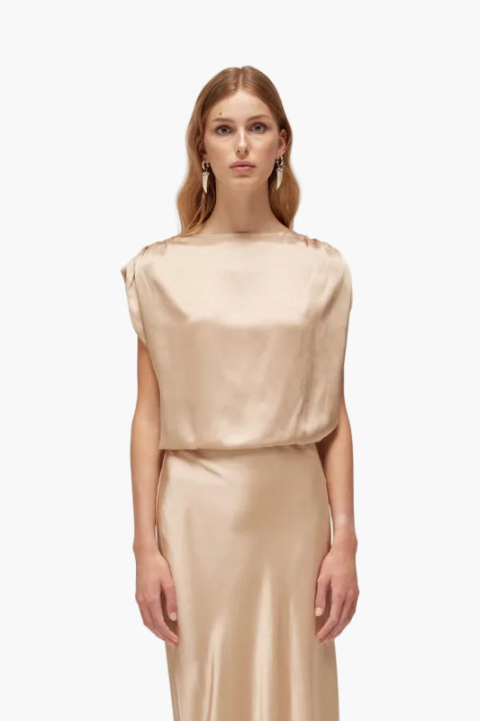 BLUGIRL BLUSA IN RASO