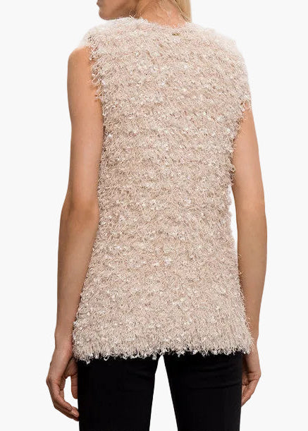 TWINSET GILET CON CHIUSURA
