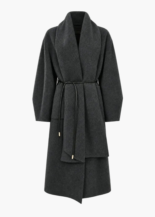 Cappotto lungo con cintura | Icona