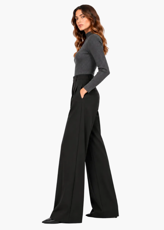 High-waisted palazzo pants | Icona