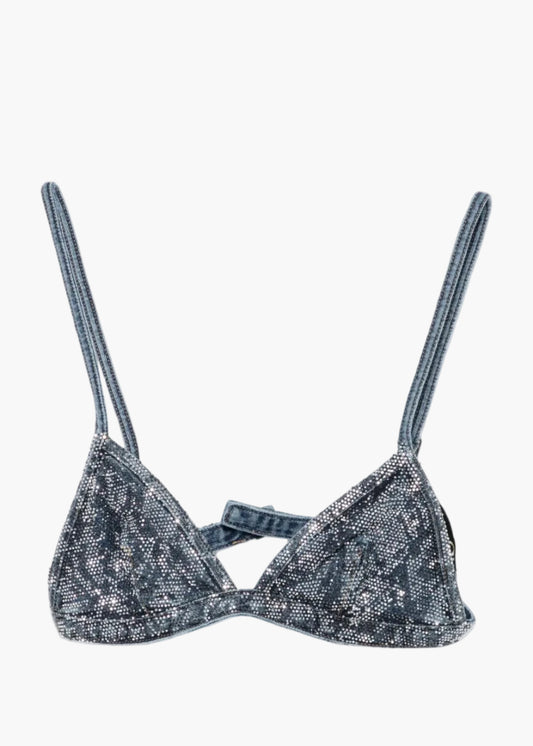 LIU·JO BRALETTE DENIM DEN.BLUE