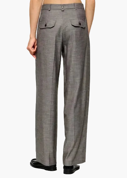 PATRIZIA PEPE PANTALONE WIDE LEG